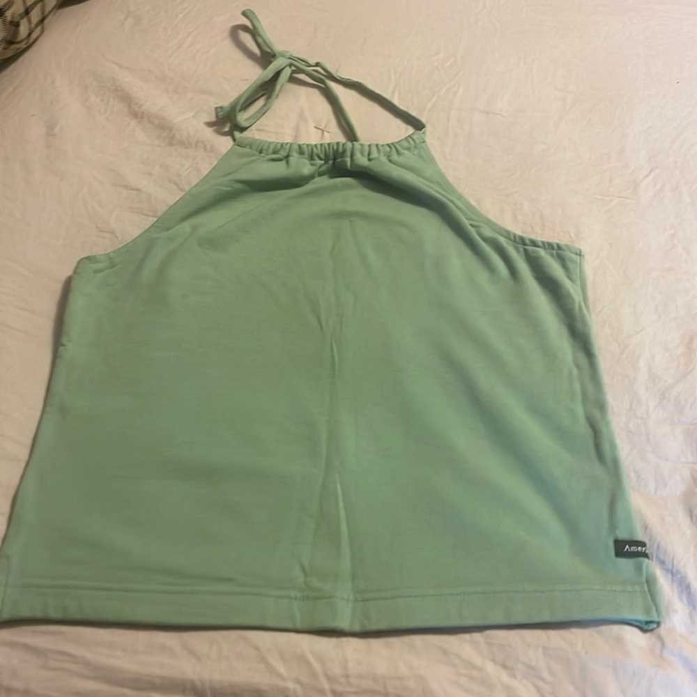 Mint Green Halter Top